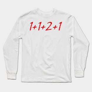 1+1+2+1 Long Sleeve T-Shirt
